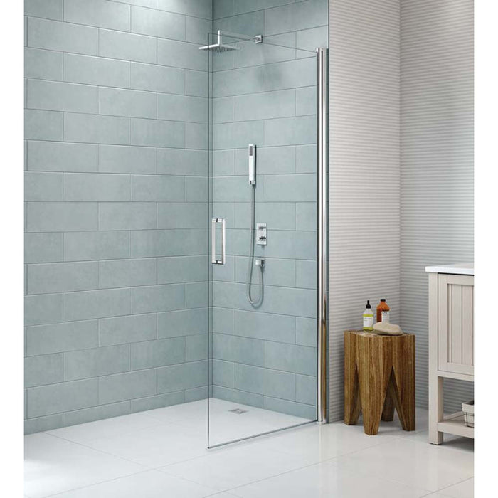Merlyn 8 Series Frameless Pivot Showerwall - Unbeatable Bathrooms