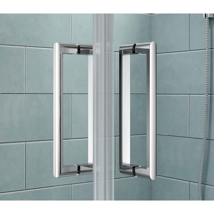 Merlyn 8 Series Frameless Pivot Showerwall - Unbeatable Bathrooms