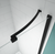 Merlyn Black Hinged Shower Door & Merlyn Mstone Tray - Unbeatable Bathrooms