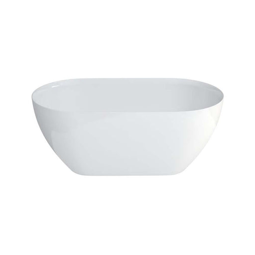 Clearwater Formoso Petite 1500 x 800mm Matt White Freestanding Bath - Unbeatable Bathrooms