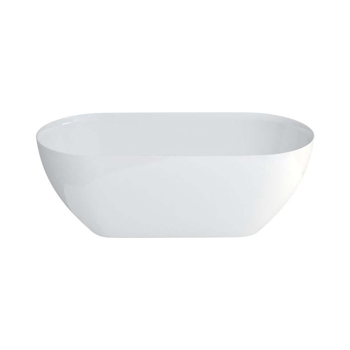 Clearwater Formoso Grande 1690 x 800mm Freestanding Bath in Matt White - Unbeatable Bathrooms