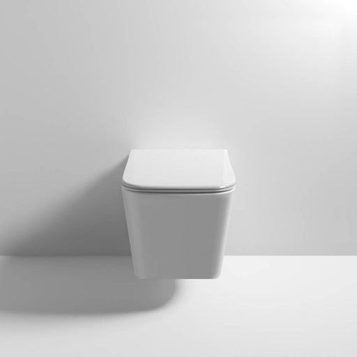 Nuie Ava Wall Hung Pan & Soft Close Seat - NCG440 - Unbeatable Bathrooms