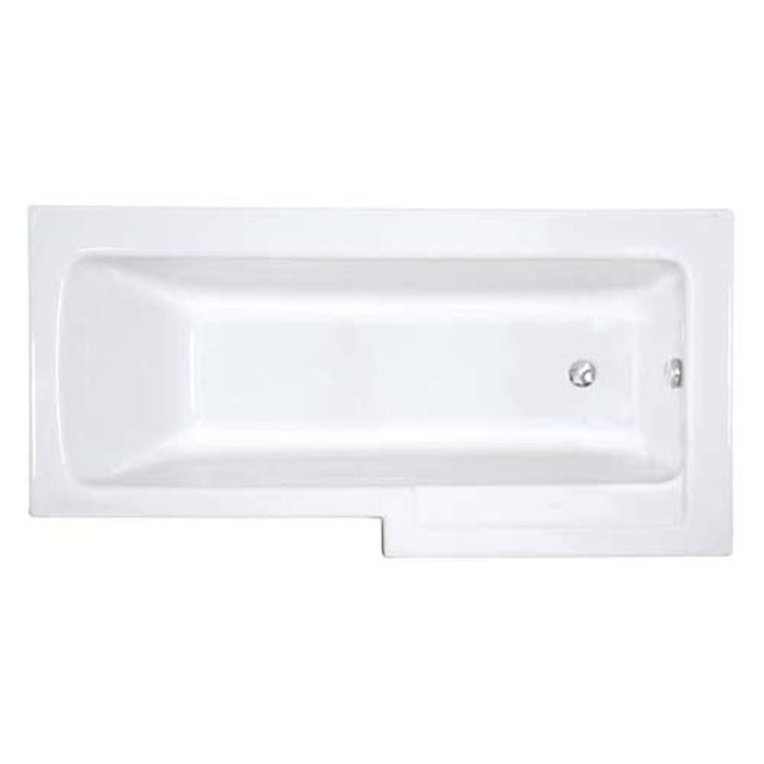 Vitra Neon Shower Door/Screen Chrome - Unbeatable Bathrooms