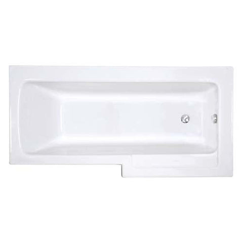 Vitra Neon Shower Door/Screen Chrome - Unbeatable Bathrooms