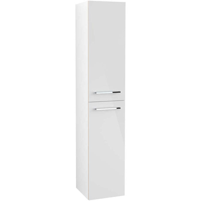Villeroy & Boch Avento 2 Door Tall Cabinet - Unbeatable Bathrooms