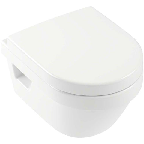 Villeroy & Boch Architectura Wall Hung Compact Washdown Toilet with DirectFlush - 4687.HR.01 - Unbeatable Bathrooms