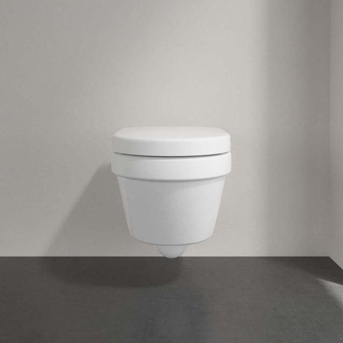 Villeroy & Boch Architectura Wall Hung Compact Washdown Toilet with DirectFlush - 4687.HR.01 - Unbeatable Bathrooms