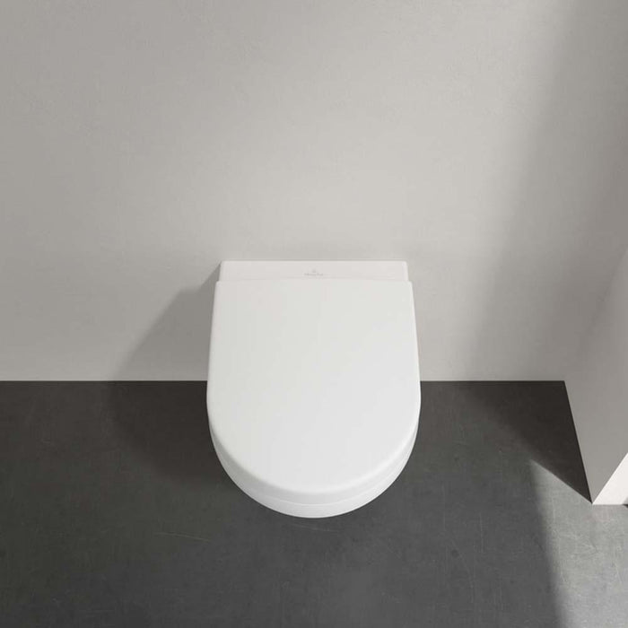 Villeroy & Boch Architectura Wall Hung Compact Washdown Toilet with DirectFlush - 4687.HR.01 - Unbeatable Bathrooms