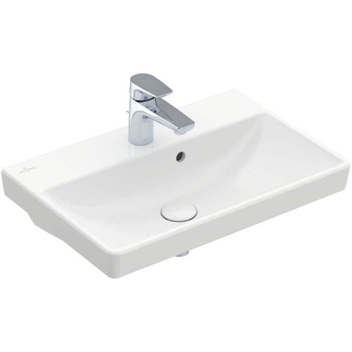 Villeroy & Boch Avento 550mm 1TH Compact Wall Hung Basin with Overflow - Unbeatable Bathrooms