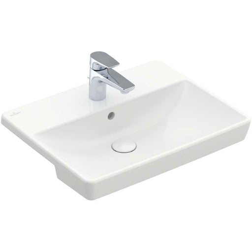 Villeroy & Boch Avento 550mm 1TH Semi-Recessed Basin - Unbeatable Bathrooms