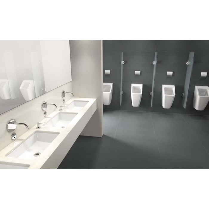 Villeroy & Boch Architectura Wall Hung Square Siphonic Urinal - Unbeatable Bathrooms