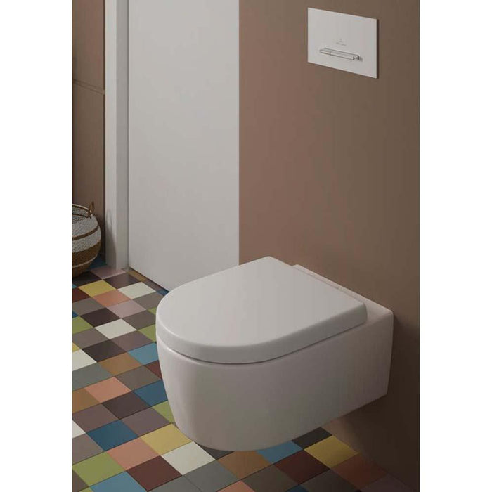 Villeroy & Boch Avento Wall Mounted Rimless Toilet Combi Pack - Unbeatable Bathrooms