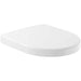 Villeroy & Boch Architectura Compact Toilet Seat & Cover with Automatic Soft Closing Mechanism & Quick Release - White Alpin - Unbeatable Bathrooms