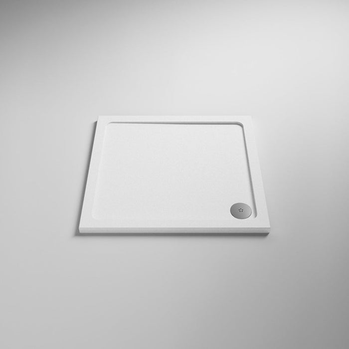 Nuie Slip Resistant Square Slimline Shower Tray - Unbeatable Bathrooms