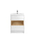 Hudson Reed Coast Vanity Units - Floor Standing 2 Drawer Unit with Basin - Unbeatable Bathrooms
