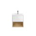 Hudson Reed Coast Vanity Unit - Wall Hung 1 Drawer Unit with Basin - Unbeatable Bathrooms