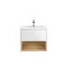 Hudson Reed Coast Vanity Unit - Wall Hung 1 Drawer Unit with Basin - Unbeatable Bathrooms