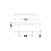 Hudson Reed Furniture Bar Handle 9.6Cm - Unbeatable Bathrooms