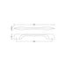 Hudson Reed Furniture D Shaped Handle Chrome - Unbeatable Bathrooms