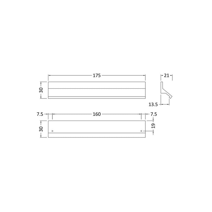 Hudson Reed Furniture Handle - Unbeatable Bathrooms