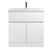 Hudson Reed Urban 5/6/800mm Vanity Unit - Floor Standing 2 Door & 1 Drawer Unit with Basin - Unbeatable Bathrooms