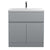 Hudson Reed Urban 5/6/800mm Vanity Unit - Floor Standing 2 Door & 1 Drawer Unit with Basin - Unbeatable Bathrooms
