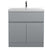 Hudson Reed Urban 5/6/800mm Vanity Unit - Floor Standing 2 Door & 1 Drawer Unit with Basin - Unbeatable Bathrooms