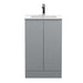 Hudson Reed Urban 500/600mm Vanity Unit - Floor Standing 2 Door Unit with Basin - Unbeatable Bathrooms