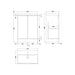 Hudson Reed Urban 500/600mm Vanity Unit - Floor Standing 2 Door Unit with Basin - Unbeatable Bathrooms