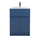 Hudson Reed Urban 5/6/800mm Vanity Unit - Floor Standing 2 Door & 1 Drawer Unit with Basin - Unbeatable Bathrooms