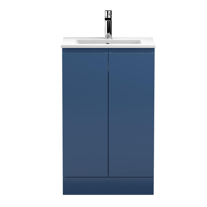 Hudson Reed Urban 500/600mm Vanity Unit - Floor Standing 2 Door Unit with Basin - Unbeatable Bathrooms
