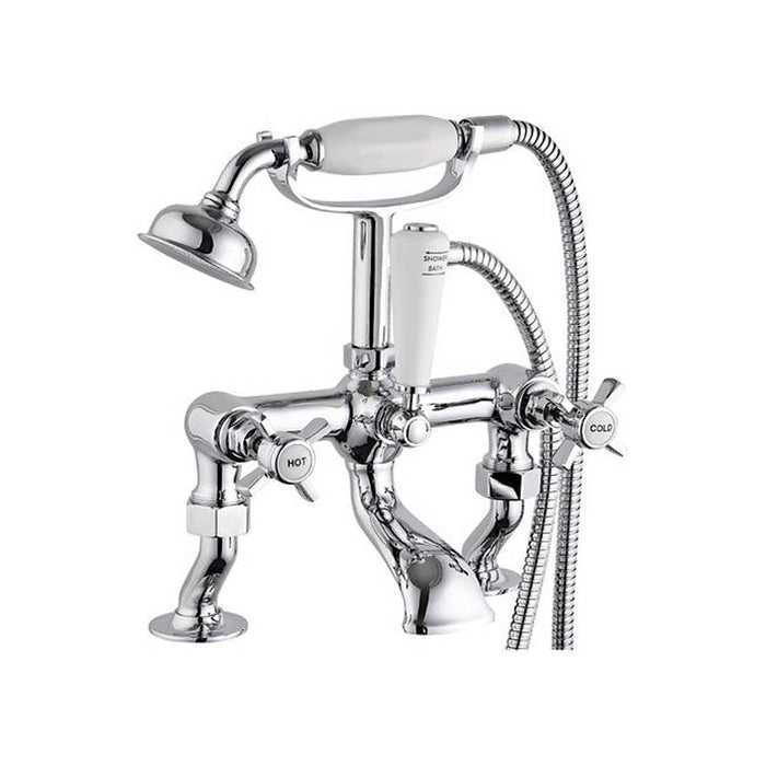 Niagara Bayswater Cranked Bath Shower Mixer - Unbeatable Bathrooms