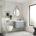 Nuie Deco 600mm Floor Standing 2-Door Vanity Unit & Basin (Various) - Unbeatable Bathrooms