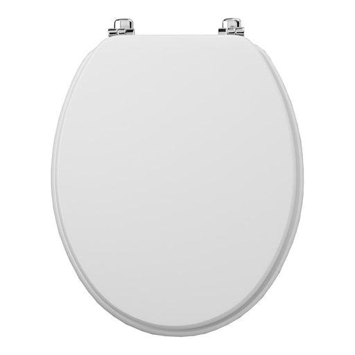 Tavistock Millennium Wooden Toilet Seat - White - Unbeatable Bathrooms
