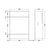 Hudson Reed Fusion WC Unit - Compact - Unbeatable Bathrooms