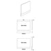 Hudson Reed Fusion Bath End Panel & Plinth - Unbeatable Bathrooms