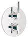 Vado Origins 2 Outlet 2 Handle Thermostatic Shower Valve Wall Mounted - Unbeatable Bathrooms