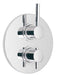 Vado Origins 1 Outlet 2 Handle Concealed Thermostatic Shower Valve Wall Mounted - Unbeatable Bathrooms