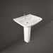 RAK Origin 52/65cm Semi Pedestal Basin - 1TH - Unbeatable Bathrooms
