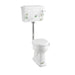 Burlington Colours Low-Level Cistern Toilet with 520 Lever Cistern - Unbeatable Bathrooms
