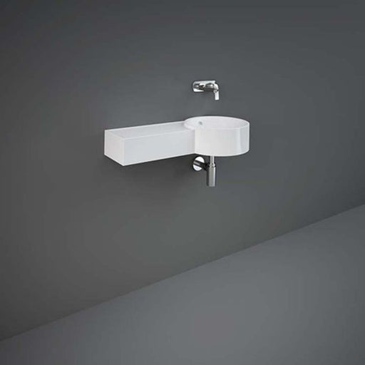 RAK Ceramics Petit Round Wall Hung Wash Basin - Unbeatable Bathrooms