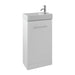 JTP Pace 400 Floor Mounted Unit with Basin - White - Unbeatable Bathrooms