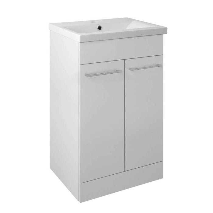 JTP Pace 500 Floor Mounted Vanity Unit & Basin - Unbeatable Bathrooms