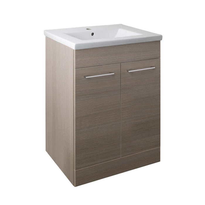 JTP Pace 600 Floor Mounted Unit with 2 Doors and Basin - Unbeatable Bathrooms