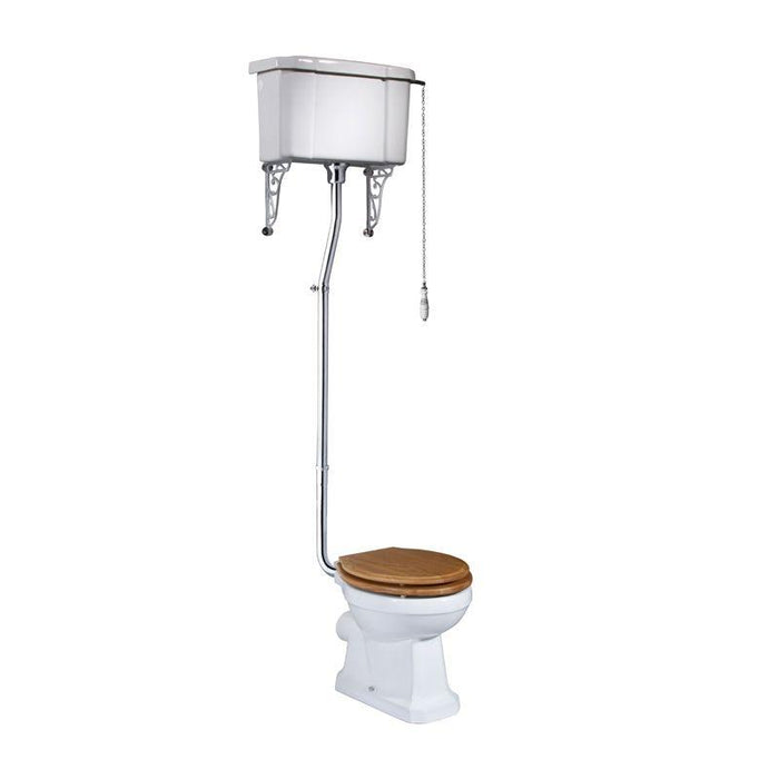 Tavistock Vitoria High-Level Cistern Toilet - Unbeatable Bathrooms