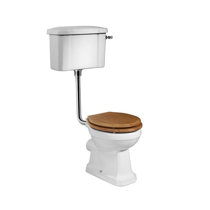 Tavistock Vitoria Low-Level Cistern Toilet - Unbeatable Bathrooms