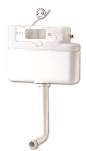 The White Space Dual Flush Concealed Cistern inc Button - Unbeatable Bathrooms