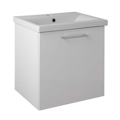 JTP Pace 500 Wall Mounted Vanity Unit with Single Door - Unbeatable Bathrooms