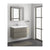 JTP Pace 600 Wall Mounted Unit with Drawers and Basin - Unbeatable Bathrooms