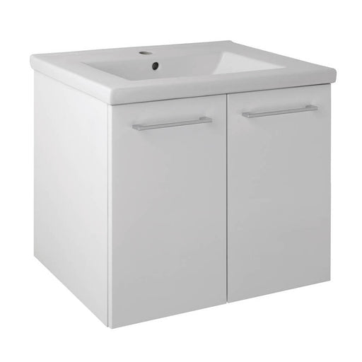 JTP Pace 600 Wall Mounted Unit with 2 Doors and Basin - Unbeatable Bathrooms